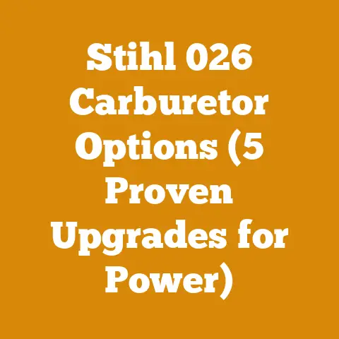 Stihl 026 Carburetor Options (5 Proven Upgrades for Power)