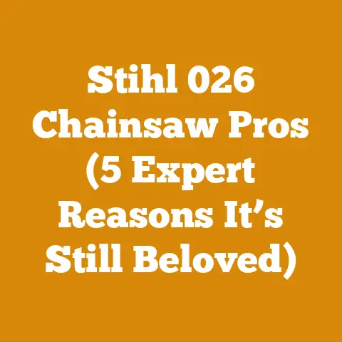 Stihl 026 Chainsaw Pros (5 Expert Reasons It’s Still Beloved)