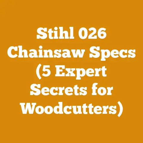 Stihl 026 Chainsaw Specs (5 Expert Secrets for Woodcutters)