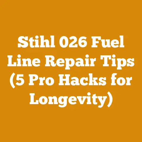 Stihl 026 Fuel Line Repair Tips (5 Pro Hacks for Longevity)