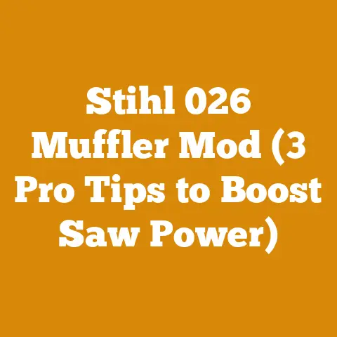 Stihl 026 Muffler Mod (3 Pro Tips to Boost Saw Power)