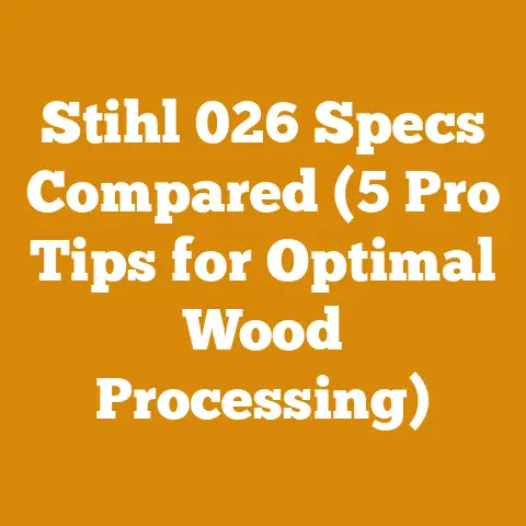 Stihl 026 Specs Compared (5 Pro Tips for Optimal Wood Processing)
