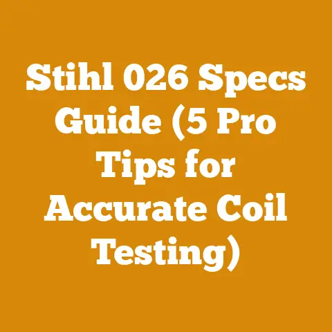 Stihl 026 Specs Guide (5 Pro Tips for Accurate Coil Testing)