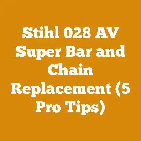 Stihl 028 AV Super Bar and Chain Replacement (5 Pro Tips)