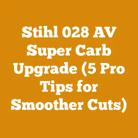 Stihl 028 AV Super Carb Upgrade (5 Pro Tips for Smoother Cuts)