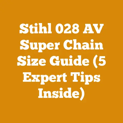 Stihl 028 AV Super Chain Size Guide (5 Expert Tips Inside)