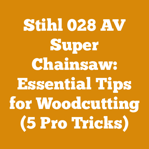 Stihl 028 AV Super Chainsaw: Essential Tips for Woodcutting (5 Pro Tricks)