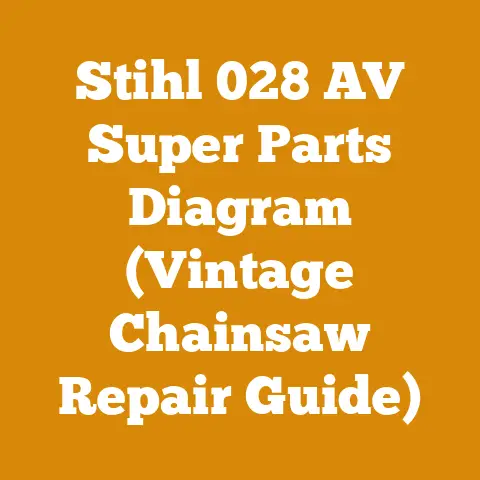 Stihl 028 AV Super Parts Diagram (Vintage Chainsaw Repair Guide)