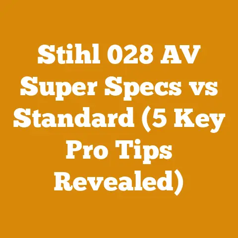 Stihl 028 AV Super Specs vs Standard (5 Key Pro Tips Revealed)