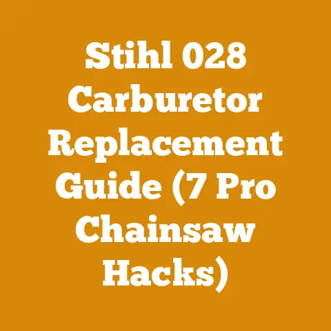 Stihl 028 Carburetor Replacement Guide (7 Pro Chainsaw Hacks)