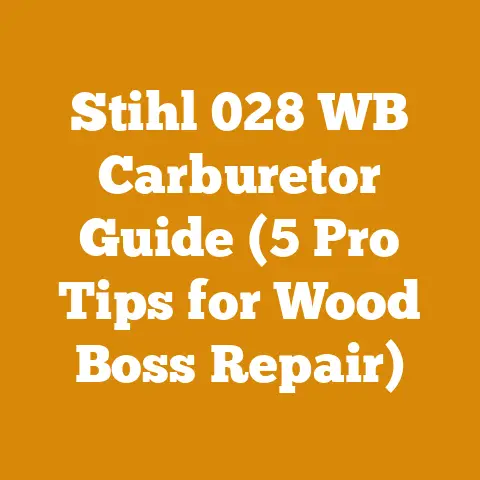 Stihl 028 WB Carburetor Guide (5 Pro Tips for Wood Boss Repair)
