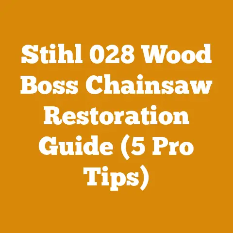 Stihl 028 Wood Boss Chainsaw Restoration Guide (5 Pro Tips)