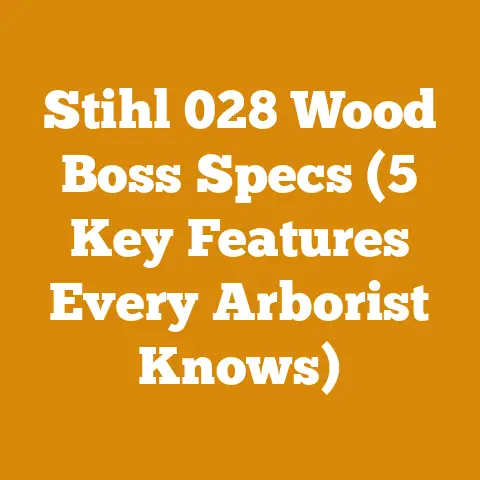 Stihl 028 Wood Boss Specs (5 Key Features Every Arborist Knows)