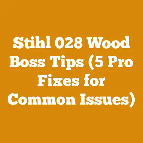 Stihl 028 Wood Boss Tips (5 Pro Fixes for Common Issues)