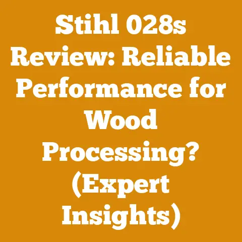 Stihl 028s Review: Reliable Performance for Wood Processing? (Expert Insights)