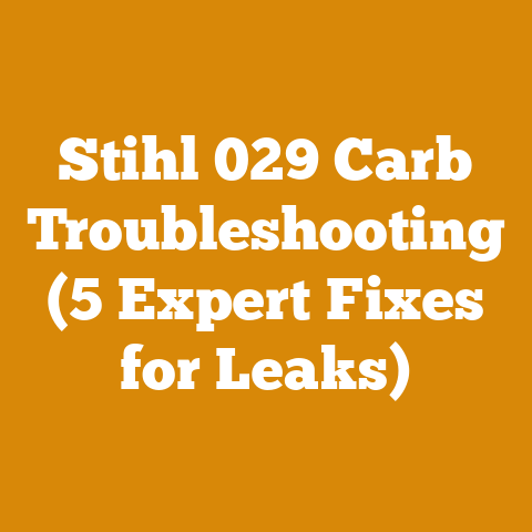 Stihl 029 Carb Troubleshooting (5 Expert Fixes for Leaks)