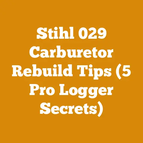 Stihl 029 Carburetor Rebuild Tips (5 Pro Logger Secrets)