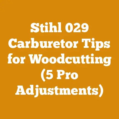 Stihl 029 Carburetor Tips for Woodcutting (5 Pro Adjustments)