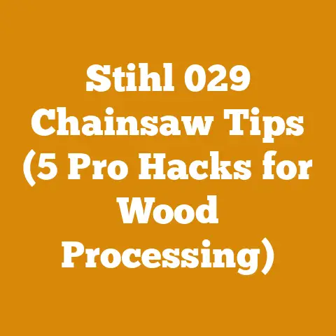 Stihl 029 Chainsaw Tips (5 Pro Hacks for Wood Processing)