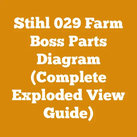 Stihl 029 Farm Boss Parts Diagram (Complete Exploded View Guide)