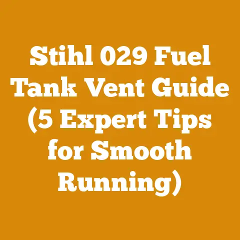 Stihl 029 Fuel Tank Vent Guide (5 Expert Tips for Smooth Running)