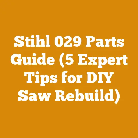 Stihl 029 Parts Guide (5 Expert Tips for DIY Saw Rebuild)