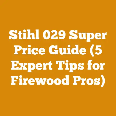 Stihl 029 Super Price Guide (5 Expert Tips for Firewood Pros)