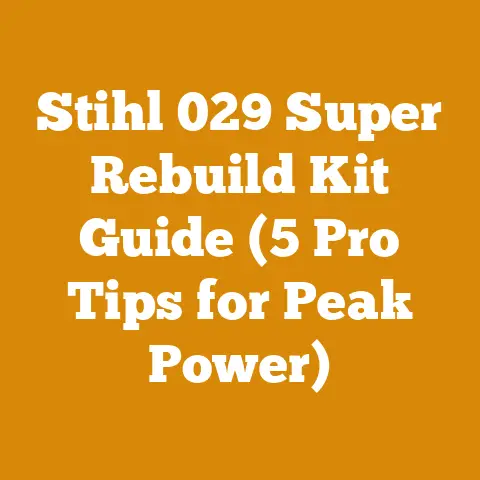 Stihl 029 Super Rebuild Kit Guide (5 Pro Tips for Peak Power)