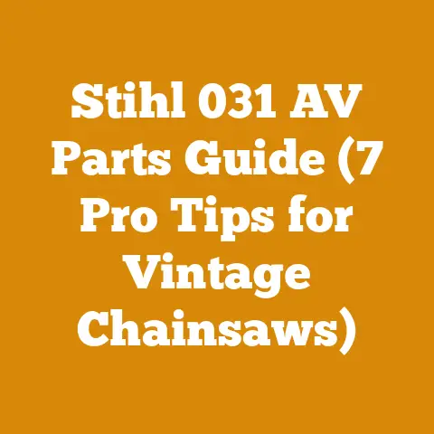 Stihl 031 AV Parts Guide (7 Pro Tips for Vintage Chainsaws)