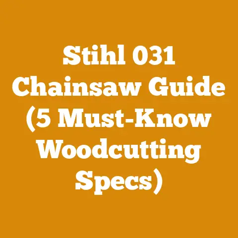 Stihl 031 Chainsaw Guide (5 Must-Know Woodcutting Specs)