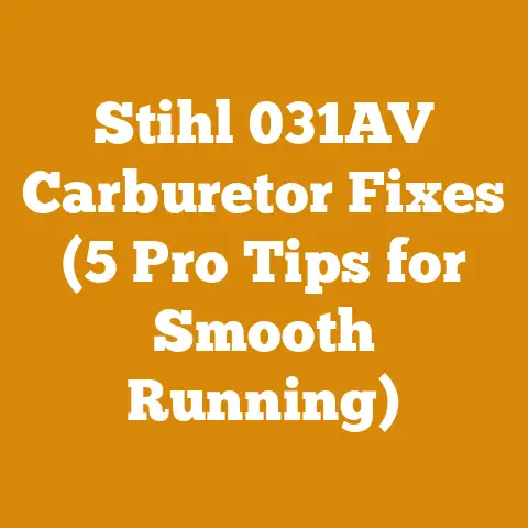 Stihl 031AV Carburetor Fixes (5 Pro Tips for Smooth Running)