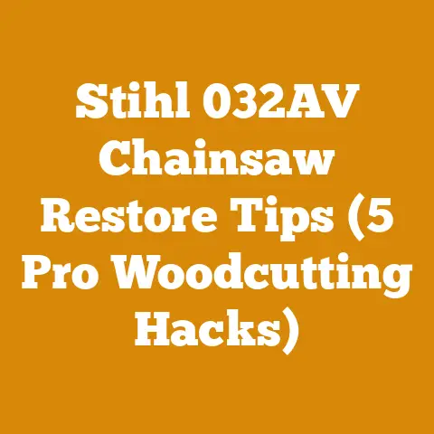 Stihl 032AV Chainsaw Restore Tips (5 Pro Woodcutting Hacks)