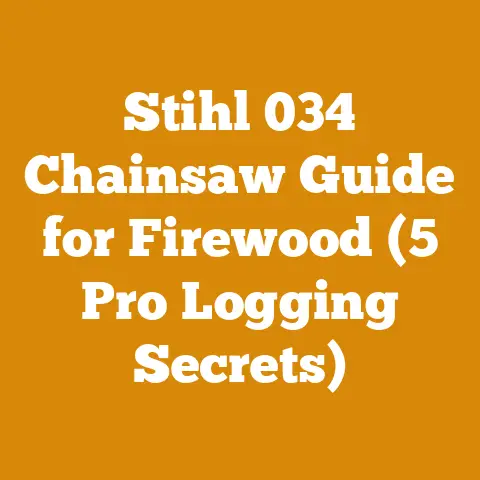 Stihl 034 Chainsaw Guide for Firewood (5 Pro Logging Secrets)