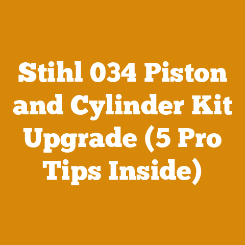 Stihl 034 Piston and Cylinder Kit Upgrade (5 Pro Tips Inside)