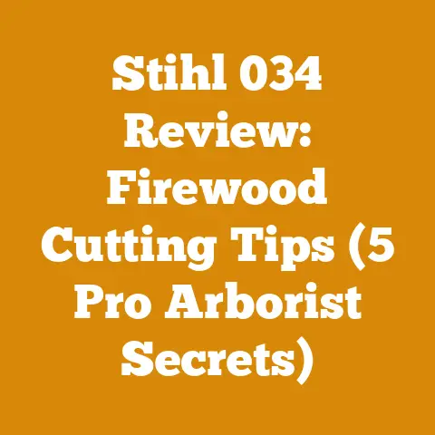 Stihl 034 Review: Firewood Cutting Tips (5 Pro Arborist Secrets)