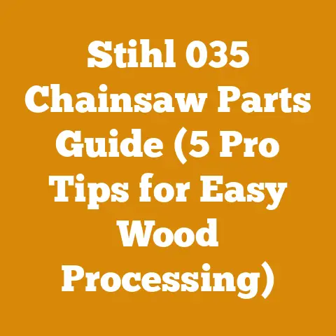 Stihl 035 Chainsaw Parts Guide (5 Pro Tips for Easy Wood Processing)