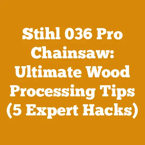 Stihl 036 Pro Chainsaw: Ultimate Wood Processing Tips (5 Expert Hacks)