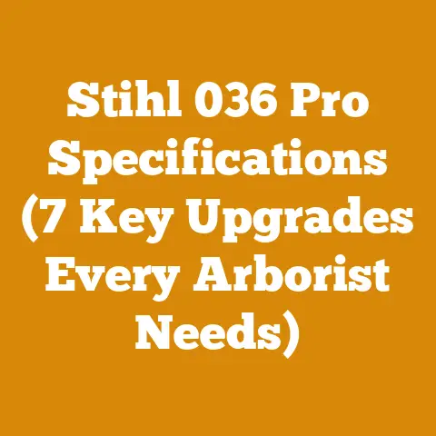 Stihl 036 Pro Specifications (7 Key Upgrades Every Arborist Needs)