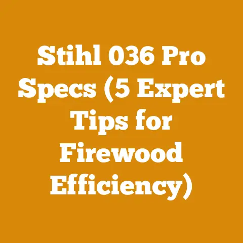 Stihl 036 Pro Specs (5 Expert Tips for Firewood Efficiency)