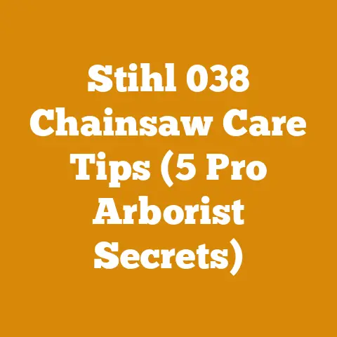 Stihl 038 Chainsaw Care Tips (5 Pro Arborist Secrets)