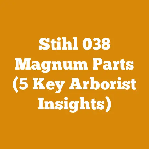 Stihl 038 Magnum Parts (5 Key Arborist Insights)