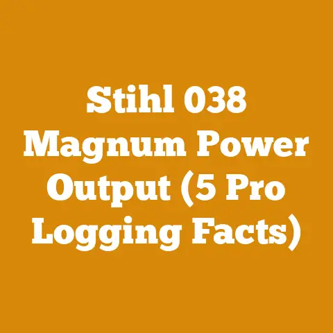 Stihl 038 Magnum Power Output (5 Pro Logging Facts)