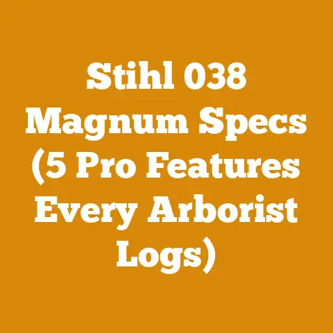 Stihl 038 Magnum Specs (5 Pro Features Every Arborist Logs)