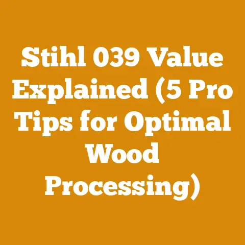 Stihl 039 Value Explained (5 Pro Tips for Optimal Wood Processing)