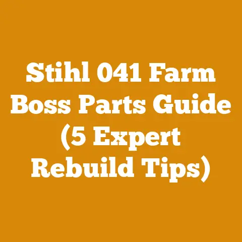 Stihl 041 Farm Boss Parts Guide (5 Expert Rebuild Tips)
