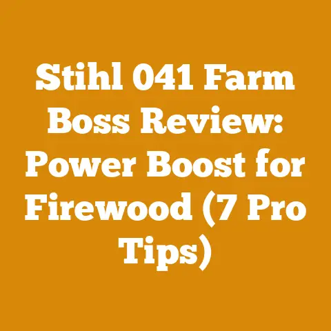 Stihl 041 Farm Boss Review: Power Boost for Firewood (7 Pro Tips)
