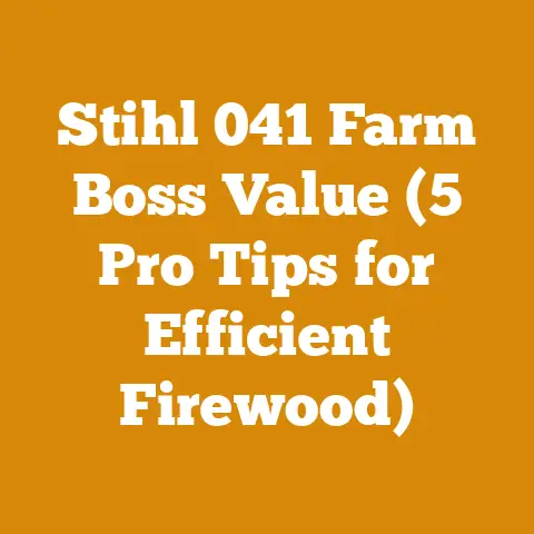 Stihl 041 Farm Boss Value (5 Pro Tips for Efficient Firewood)