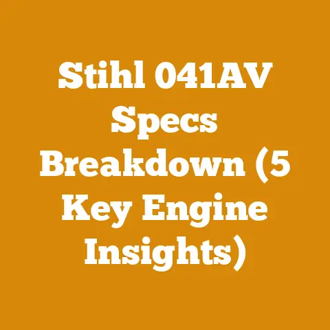 Stihl 041AV Specs Breakdown (5 Key Engine Insights)