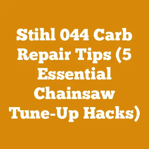 Stihl 044 Carb Repair Tips (5 Essential Chainsaw Tune-Up Hacks)
