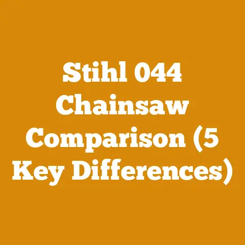 Stihl 044 Chainsaw Comparison (5 Key Differences)